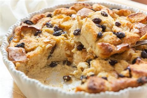 You might want to let some bread go stale for this. Bread Pudding - How to Make Bread Pudding - Easy and Make ...