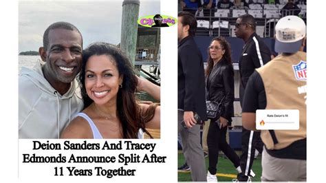 Deion Sanders And Tracy Edmonds Separate After 11yrs Together Youtube