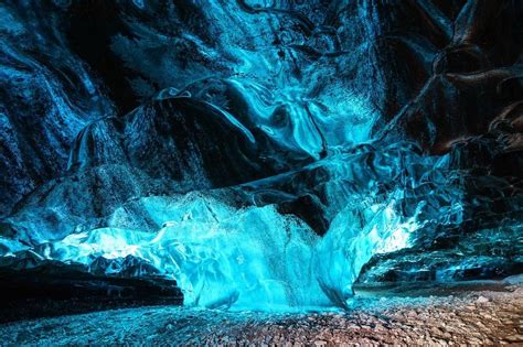Icelands Crystal Ice Caves Supermans Fortress Of Solitude