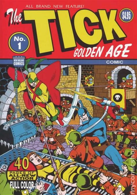 Ticks Golden Age Comic 2002 Comic Books