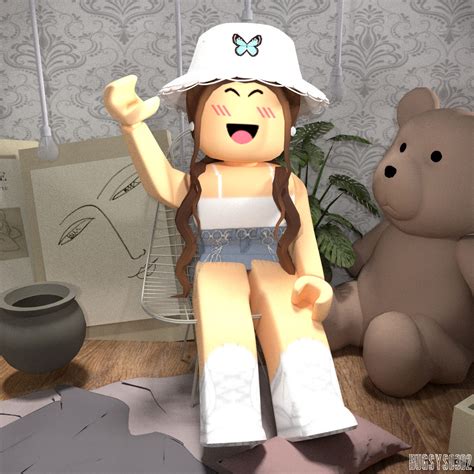 Roblox Gfx Aesthetic Girl By Bugsys0302 On Deviantart