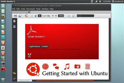 Store your files online and read pdf files anywhere with this leading, free pdf reader and file manager. Adobe Reader for Ubuntu 13.04/12.10/12.04/Linux Mint ...