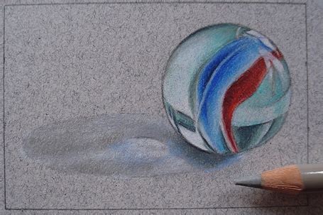 Want to know what the best coloured pencil supplies are for beginners? How to Draw a Marble: Step by Step Realistic Drawing Art ...