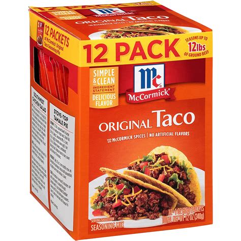 Mccormick Original Taco Seasoning Mix 12 Oz Nepal Ubuy