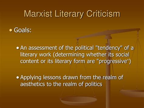 Ppt Marxism And Marxist Literary Criticism Powerpoint Presentation
