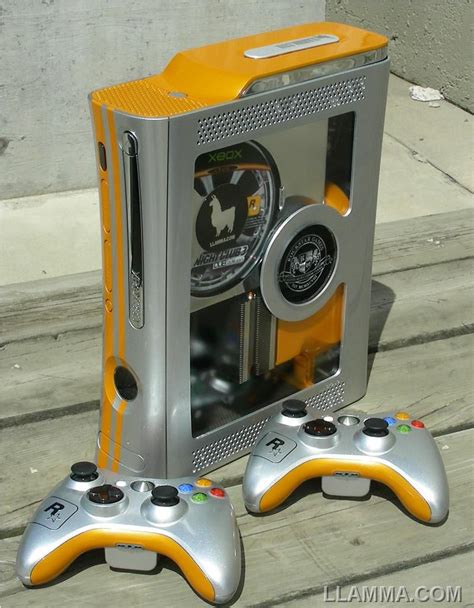 Images Of Xbox Game Llamma Edition Custom Xbox 360 Mod Console