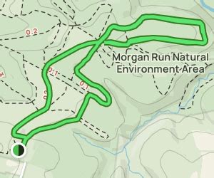 Morgan Run Natural Environmental Area Trails Reviews Map