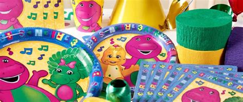 Barney Party Supplies For Kids Birthday Party Themes At Mtrade