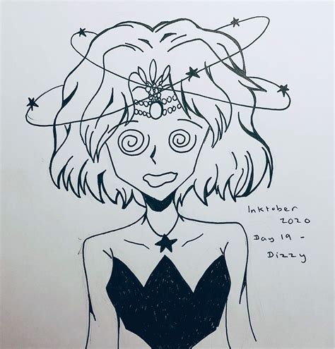 Inktober 2020 Day 19 Dizzy Sailor Moon Amino