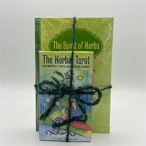 Herbal Tarot And Spirit Of Herbs Tarot Deck And Book Set Tippecanoe Herbs