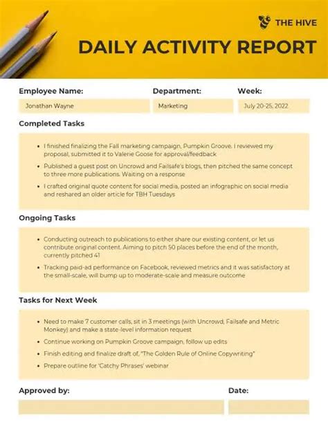Security Guard Daily Activity Report 6 Points To Include