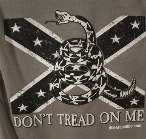 Rebel Gadsden Flag Dont Tread On Me T Shirt