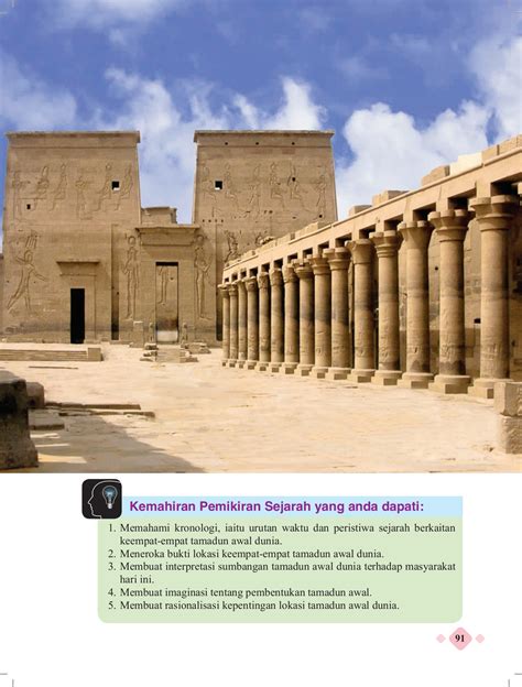 Contoh Kerja Kursus Sejarah Tingkatan 1 Tamadun Mesir Purba