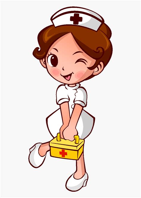 stressed graphic ~ nurse cartoon cute clipart element clipartkey kolpaper