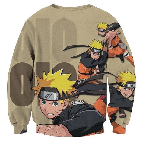 Naruto Uzumaki Shippuden Japan Anime Streewear Sweatshirt Saiyan Stuff
