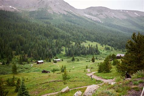 Village In Green Mountain Valley Stock Photo Image Of Colorado