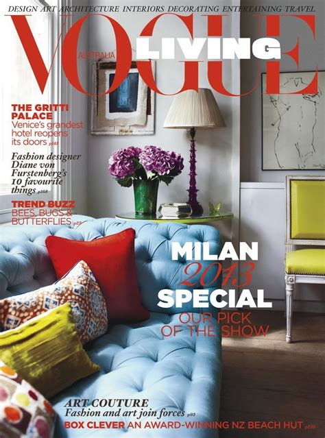 Vogue Living Jul Aug 13 Digital Interior Design Classes Interior