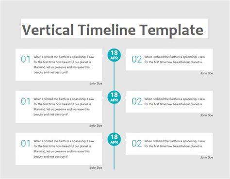 Vertical Timeline Templates 3 Free Pdf Excel And Word