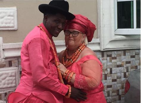 See Love Nigerian Man Marries Oyinbo Woman Old Enough To Be His