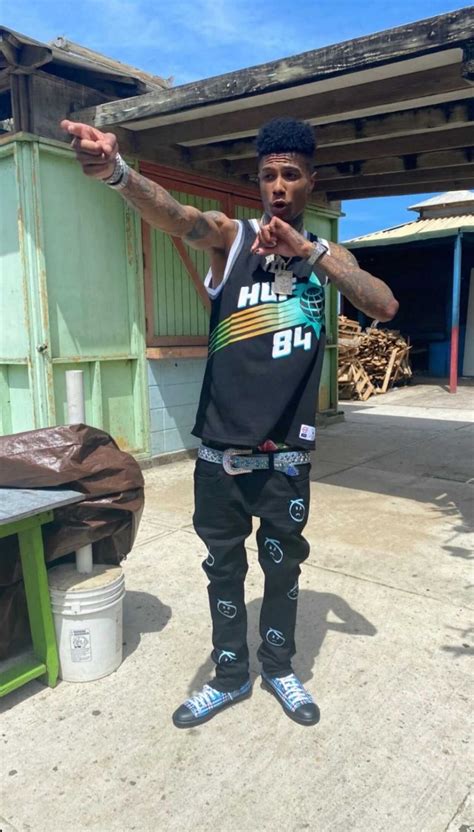 Blueface Outfit From April 23 2021 Whats On The Star