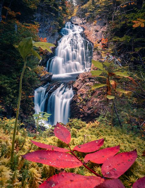 Crystal Cascade Falls New Hampshire — Jamie Malcolm Brown Photography