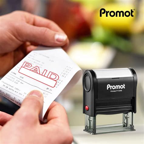 Buy Promot Paid Stamp Self Inking Stamp Paid Stamp For Office
