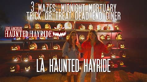 Los Angeles Haunted Hayride 2021 Griffith Park Ca Youtube