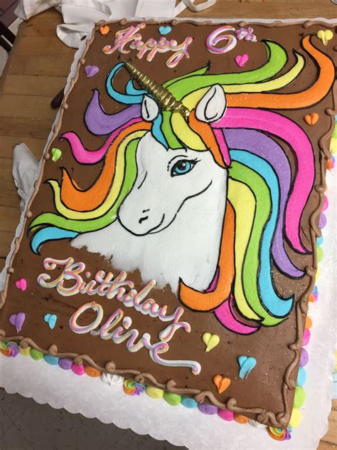 Maybe you would like to learn more about one of these? Rainbow unicorn cake icing drawing | Rainbow unicorn cake, Unicorn cake, Cake