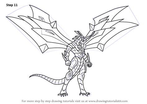Dragonoid Coloring Pages