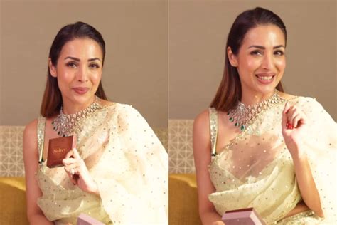Malaika Arora Exudes Elegance With Ravishing Look In Embroidered Saree
