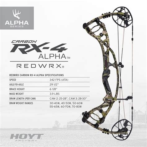 Hoyt Redwrx Rx 4 Alpha Camoblack Lh Benson Archery