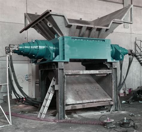 Shredders Germanplast 1800 Mm Metal Shredder 440 Kw For Sale