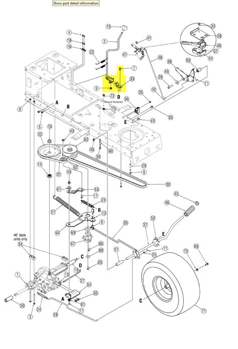 Bolens Lawn Tractor Belt Diagram