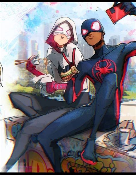 Spider Gwen And Miles Morales S Mutual Spidey Crush Is Now Canon Artofit
