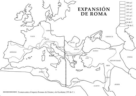 Atlas Histórico Imperio Romano Roma Mapa Del Imperio Romano