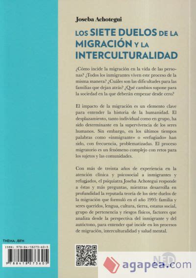 Los Siete Duelos De La Migracion Y La Interculturalidad Joseba Achotegui Loizate 9788418273605