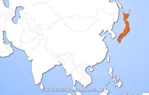 Japan is an island country in east asia, located in the northwest pacific ocean. Japan Physical Map