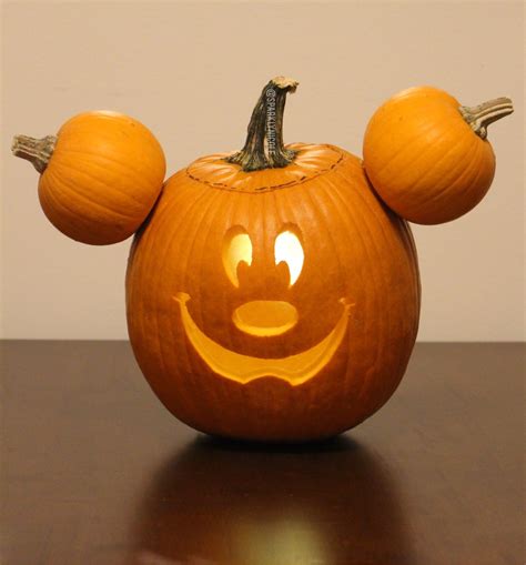 Disneyland Mickey Pumpkin Carving Stencil Sparkly Ever After Aranjuez