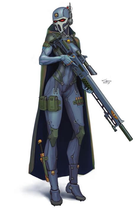 Vindicar Assassin By Khantian On Deviantart Warhammer 40k Artwork