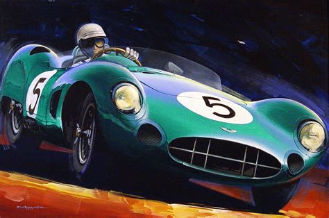 Aston Martin Artwork For Sale In Commemoration Of Centennial