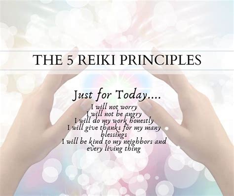 Reiki Principles The Mind Body Design