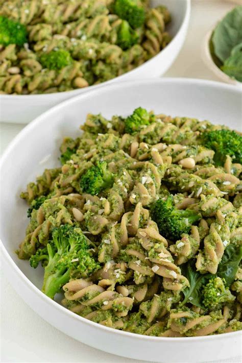 Vegan Broccoli Pesto Pasta Is Flavorful Healthy And Easy It S A