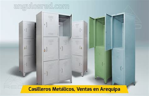 Lockers Metálicos De Doble Columna Con Cuatro Casilleros