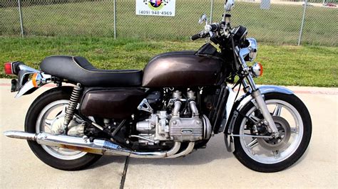 However, runs great once you get it on the road and running. 1978 Honda GL1000 1000 Goldwing Cafe Racer! - YouTube