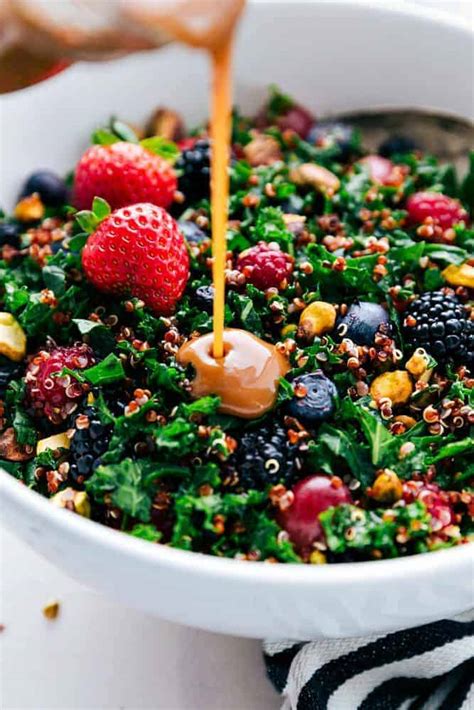 Berry Quinoa And Kale Salad The Recipe Critic