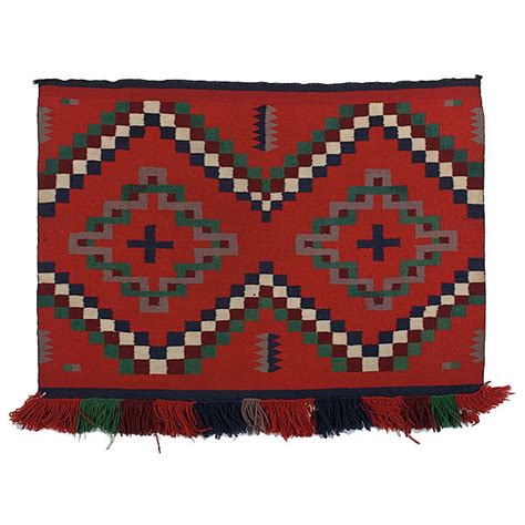 Navajo Germantown Saddle Blanket Cowans Auction House The Midwest