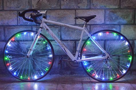 In other words,in the dark so far, you can have a general knowledge of the diy bicycle wheel light which is definitely beautiful. Aliexpress.com : Buy DIY 20 LED Bicycle Light Cycling Spoke Wheel Light Waterproof MTB Lantern ...