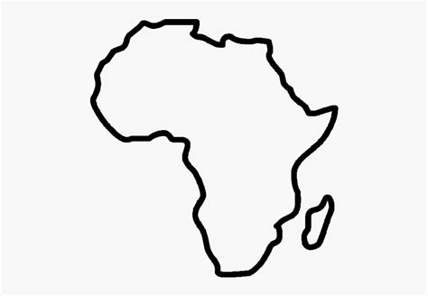 Africa clipart outline, Africa outline Transparent FREE for download on