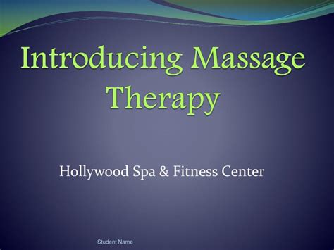 Ppt Introducing Massage Therapy Powerpoint Presentation Free Download Id2556020