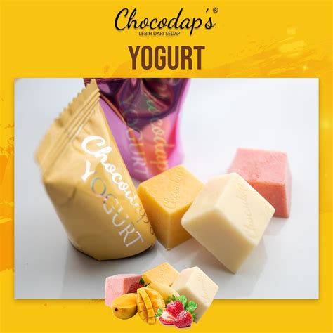 CHOCOLATE SEDAP CHOCODAPS 100g Chocolate Buatan Muslim Yogurt Mix